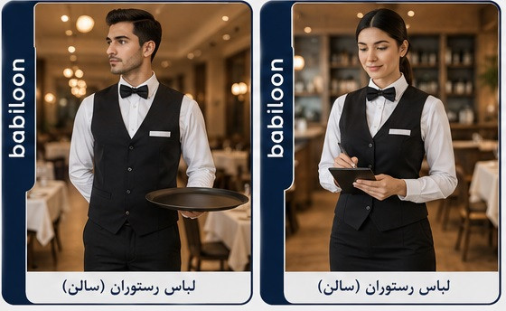 لباس کار سالن - فروشگاه بابیلون