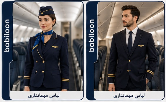 لباس کار مهمانداری - فروشگاه بابیلون